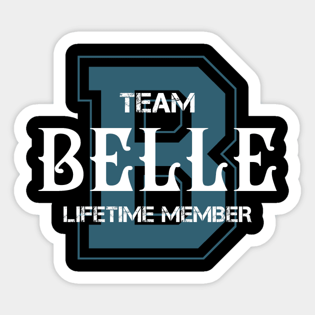 BELLE Sticker by TANISHA TORRES